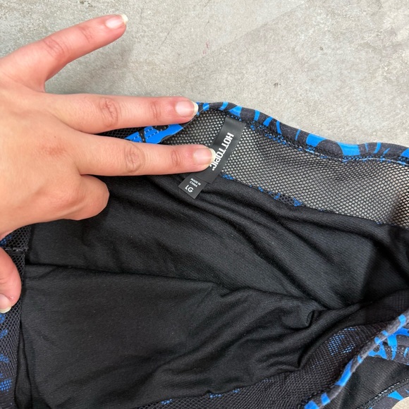 Hot Topic Blue Swim Bottom New Size Large - Picture 3 of 4